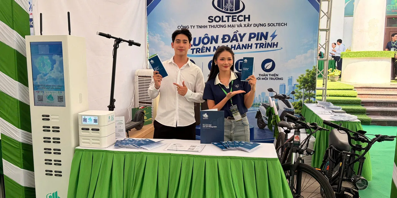 Gian hàng Soltech tại Triển lãm 70 năm Học viện Nông nghiệp Việt Nam