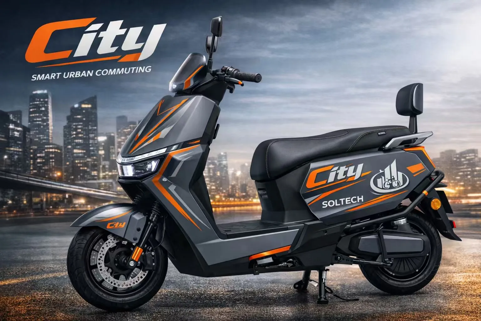 Xe máy điện Soltech City